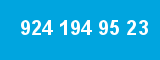 924 194 95 23 924 194 95 23